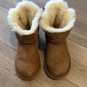 UGG Cozy Brown Kids Boots